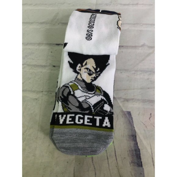 Dragon Ball Z Goku Anime No Show Socks 5 Pair Shoe Size 5-10 Sock Size 9-11 - Picture 2 of 8